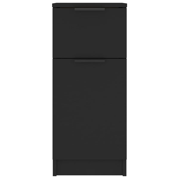 Schwarze Holzwerkstoff Sideboards, 2er Set