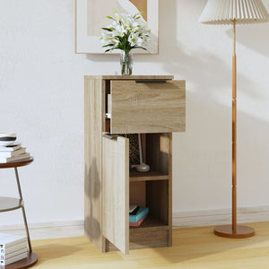 Sideboard Sonoma-Eiche 30x30x70 cm