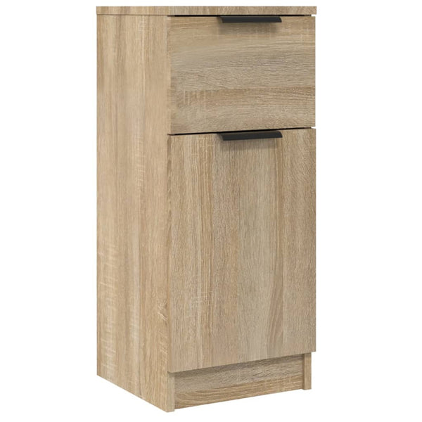 Sideboards 2er Set Sonoma Eiche 30x70 cm