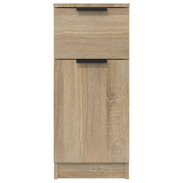 Sideboards 2er Set Sonoma Eiche 30x70 cm