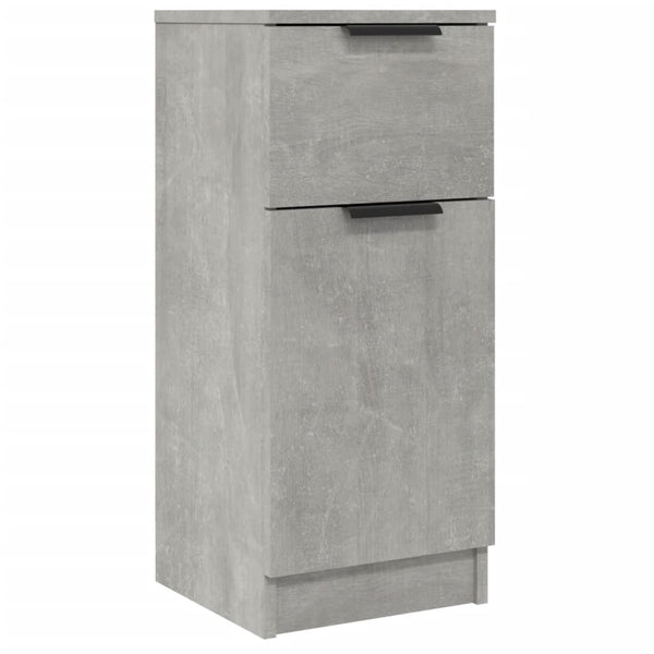 Betongraues Sideboard 30x70 cm