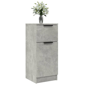 Betongraues Sideboard 30x70 cm