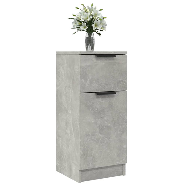 Betongraues Sideboard 30x70 cm