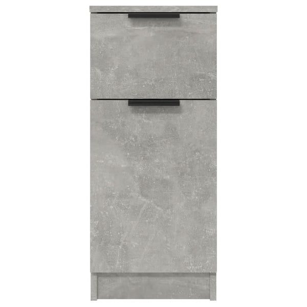 Betongraues Sideboard 30x70 cm
