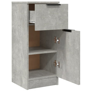 Betongraues Sideboard 30x70 cm