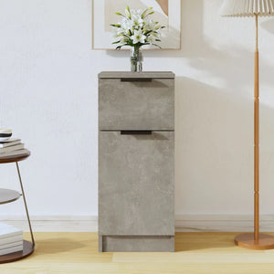 Betongraues Sideboard 30x70 cm