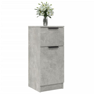 Betongraue Sideboards, 2er-Set