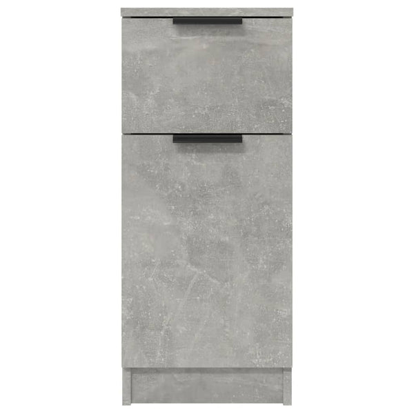 Betongraue Sideboards, 2er-Set