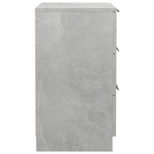 Betongrauer Nachttisch 40x36x65 cm