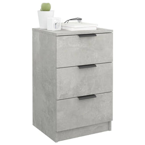 Nachttische Betongrau 40x36x65 cm, 2er-Set