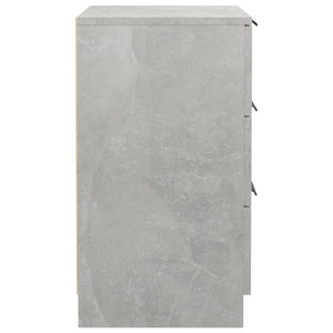 Nachttische Betongrau 40x36x65 cm, 2er-Set