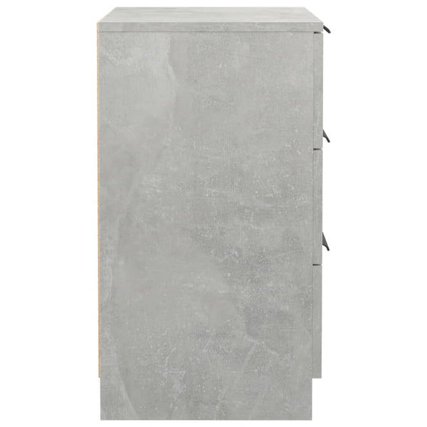 Nachttische Betongrau 40x36x65 cm, 2er-Set