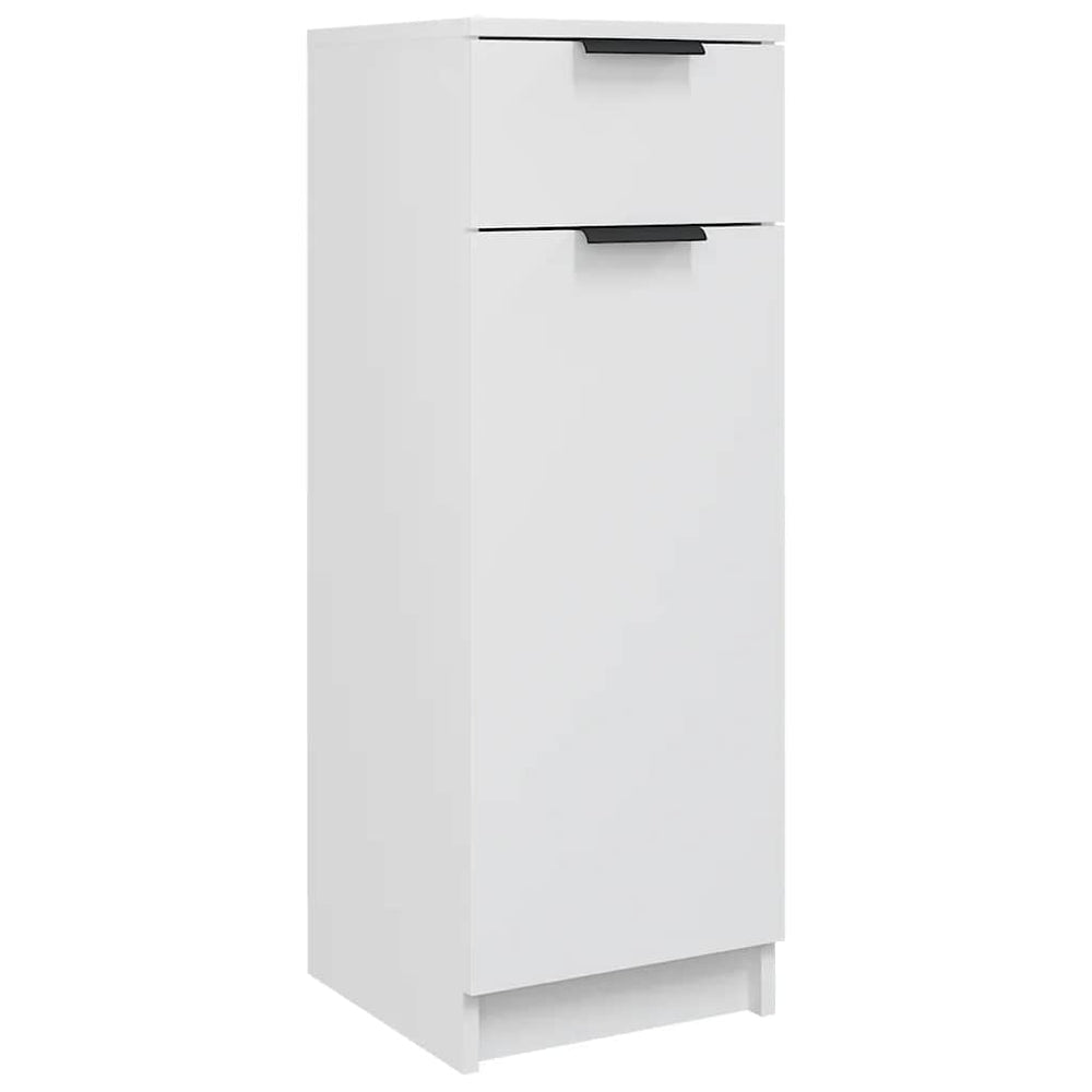 Weißer Badschrank 32x33,5x90 cm
