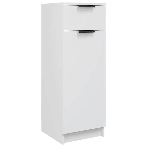 Weißer Badschrank 32x33,5x90 cm