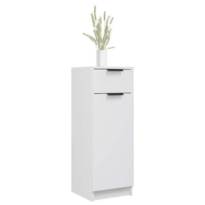 Weißer Badschrank 32x33,5x90 cm