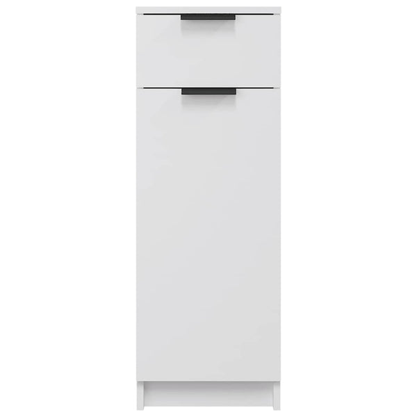 Weißer Badschrank 32x33,5x90 cm