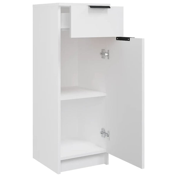 Weißer Badschrank 32x33,5x90 cm