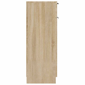Badschrank Sonoma Eiche 32x33,5x90 cm