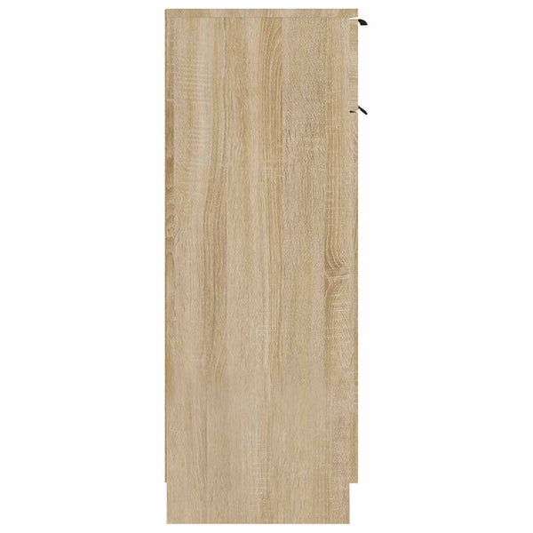 Badschrank Sonoma Eiche 32x33,5x90 cm