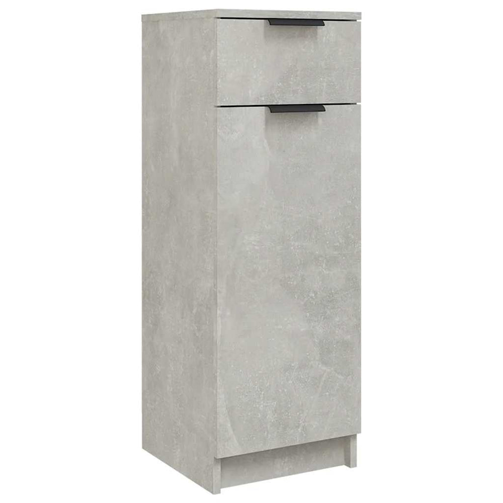 Badschrank Betongrau 32x34x90 cm