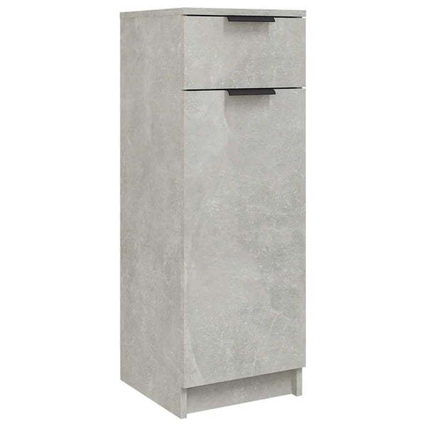 Badschrank Betongrau 32x34x90 cm