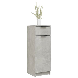 Badschrank Betongrau 32x34x90 cm
