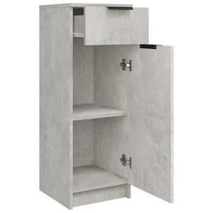 Badschrank Betongrau 32x34x90 cm