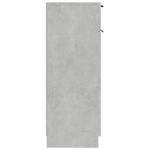 Badschrank Betongrau 32x34x90 cm