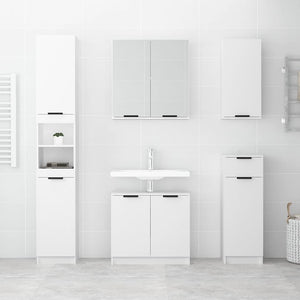 Weißer Badschrank 64,5 cm