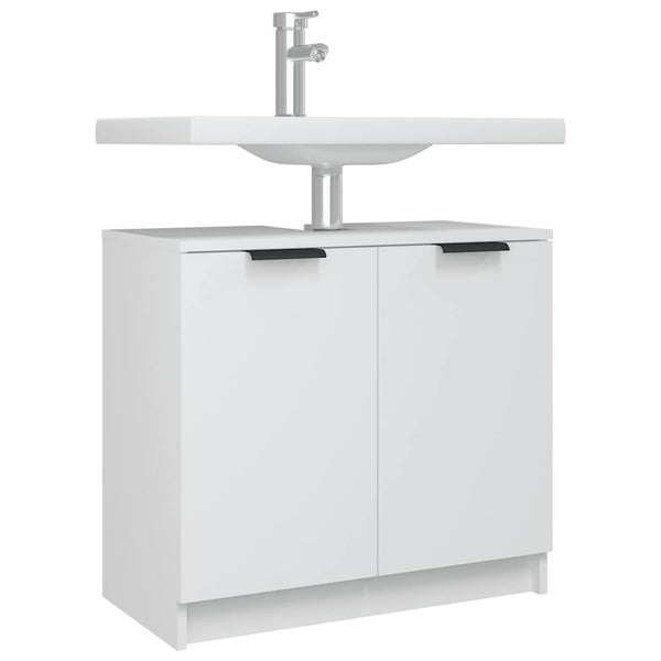 Weißer Badschrank 64,5 cm