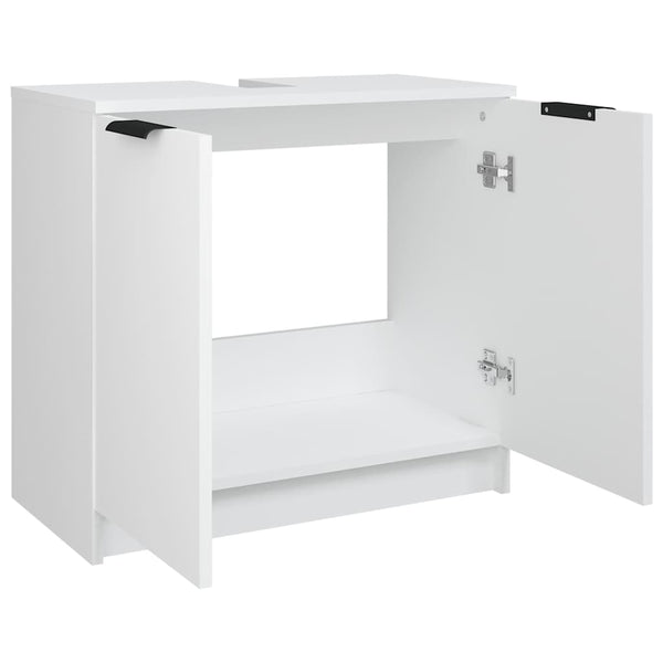 Weißer Badschrank 64,5 cm