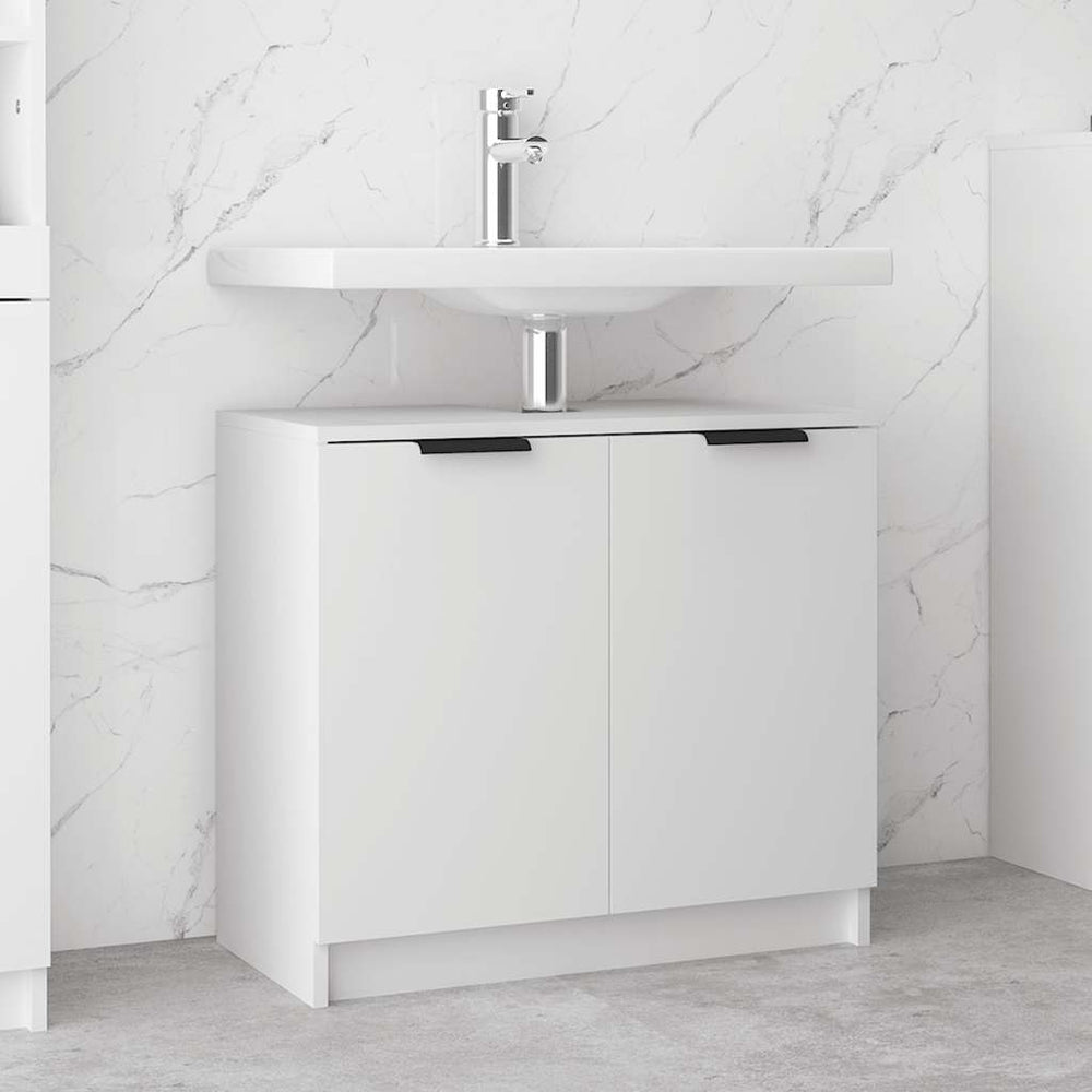 Weißer Badschrank 64,5 cm