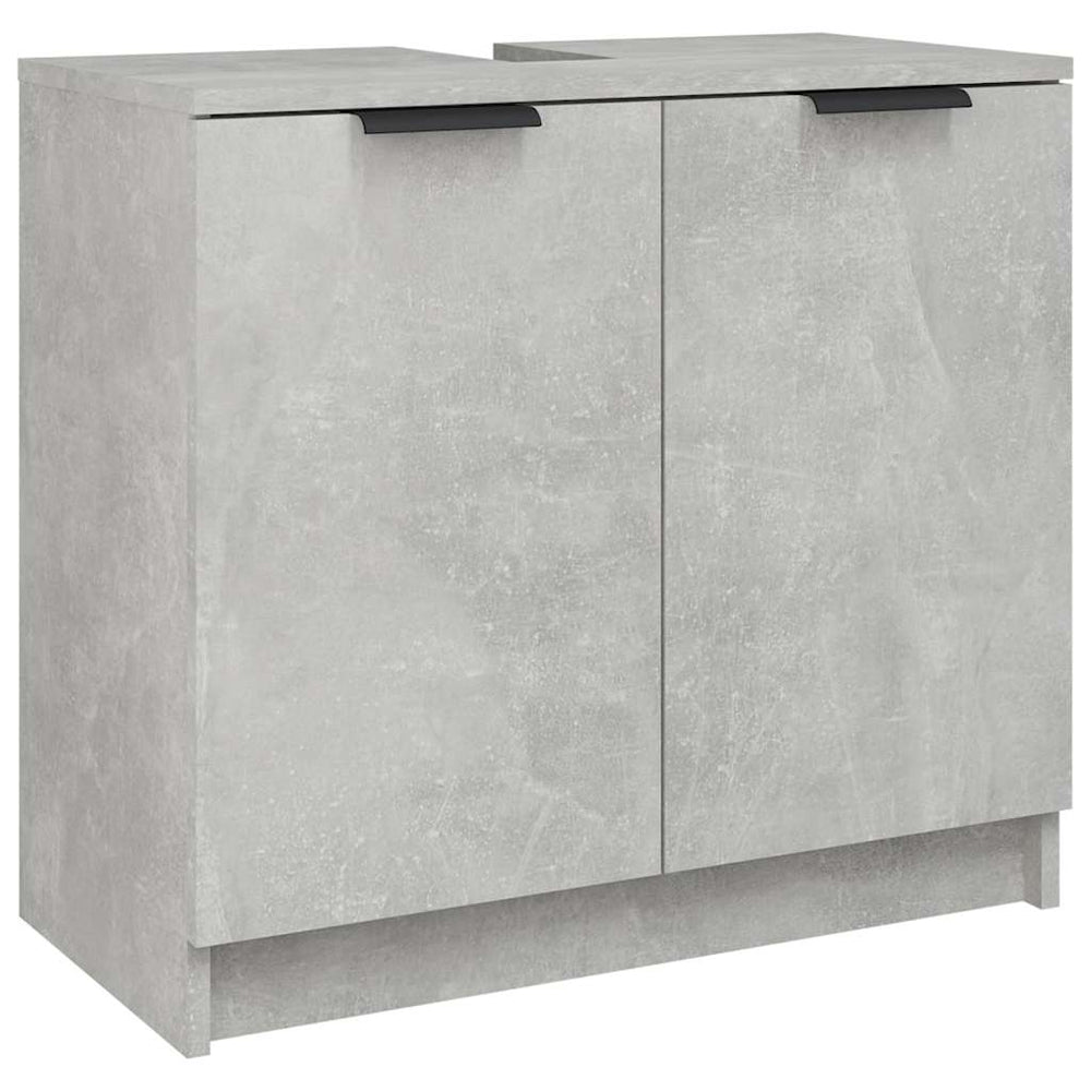 Betongrauer Badschrank 64,5 cm