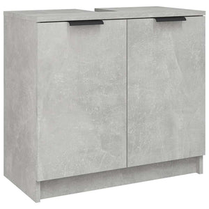 Betongrauer Badschrank 64,5 cm
