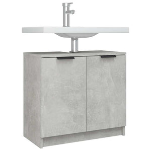 Betongrauer Badschrank 64,5 cm