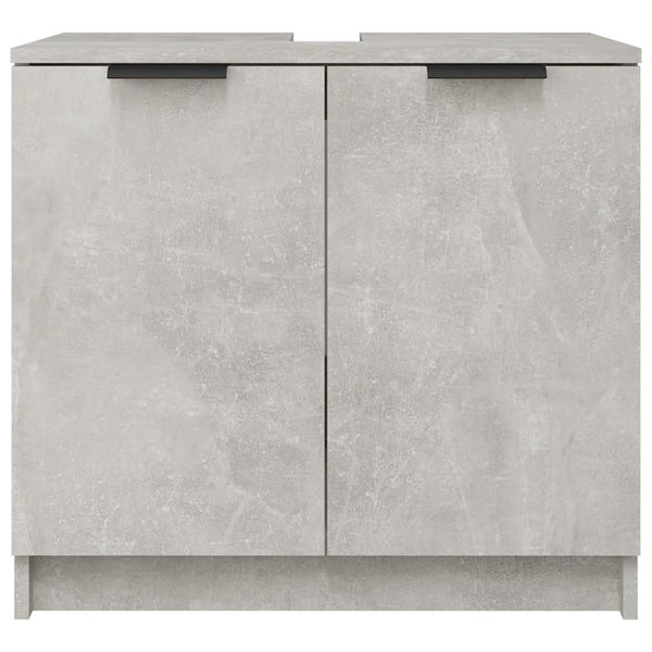 Betongrauer Badschrank 64,5 cm