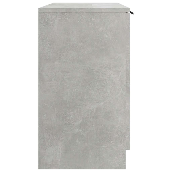 Betongrauer Badschrank 64,5 cm