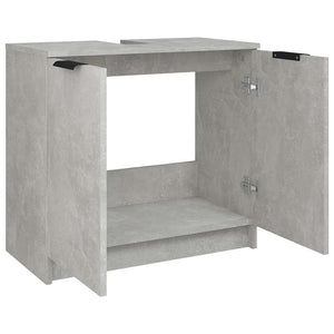 Betongrauer Badschrank 64,5 cm