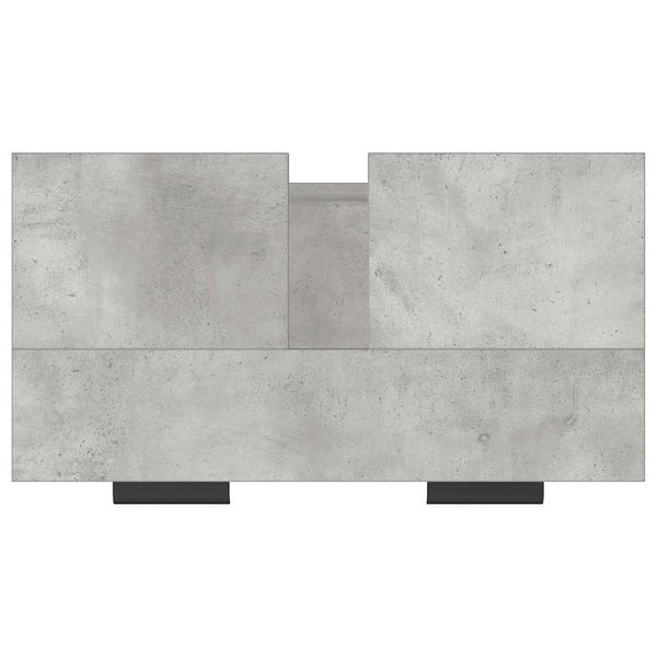 Betongrauer Badschrank 64,5 cm