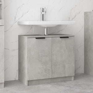 Betongrauer Badschrank 64,5 cm