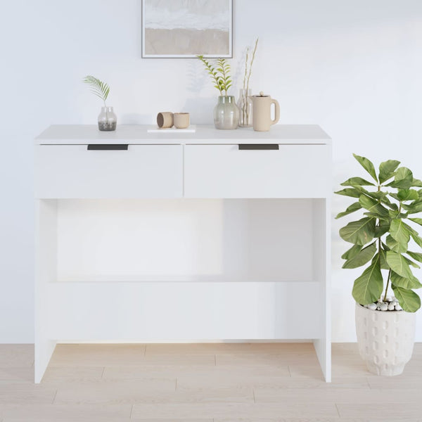 Weißer Konsolentisch 90 cm
