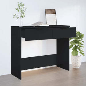 Schwarzer Konsolentisch 90x36x75 cm