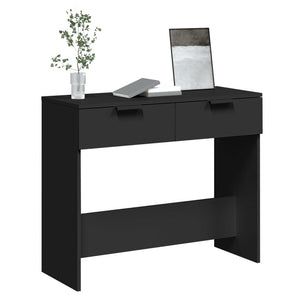 Schwarzer Konsolentisch 90x36x75 cm