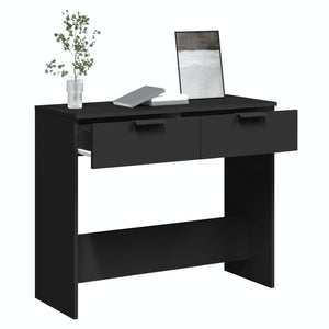 Schwarzer Konsolentisch 90x36x75 cm