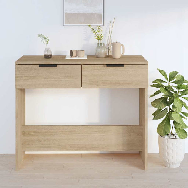 Konsolentisch Sonoma Eiche 90cm mit Schubladen