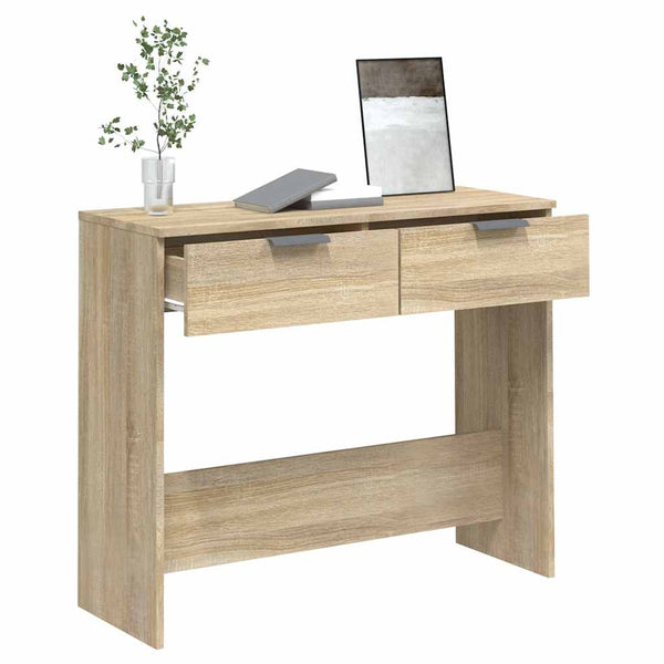 Konsolentisch Sonoma Eiche 90cm mit Schubladen