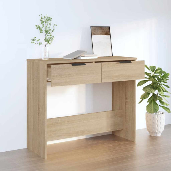 Konsolentisch Sonoma Eiche 90cm mit Schubladen