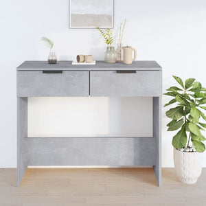 Konsolentisch Betongrau 90x36x75 cm