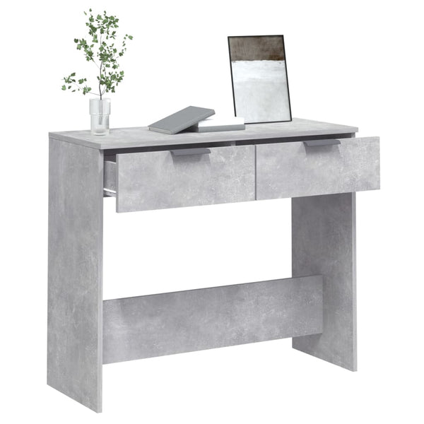 Konsolentisch Betongrau 90x36x75 cm