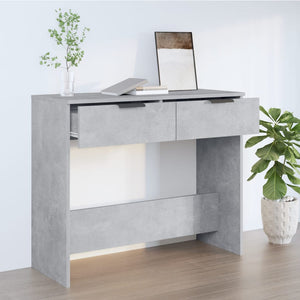 Konsolentisch Betongrau 90x36x75 cm
